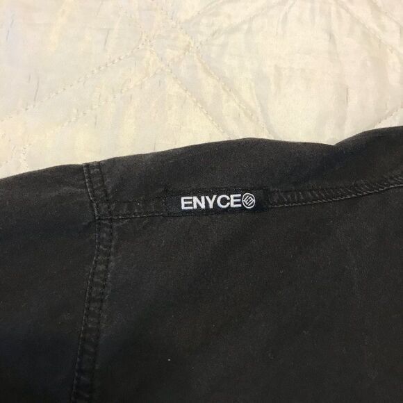 Enyce button down black‎ short sleeve shirt 2XL - Picture 4 of 6